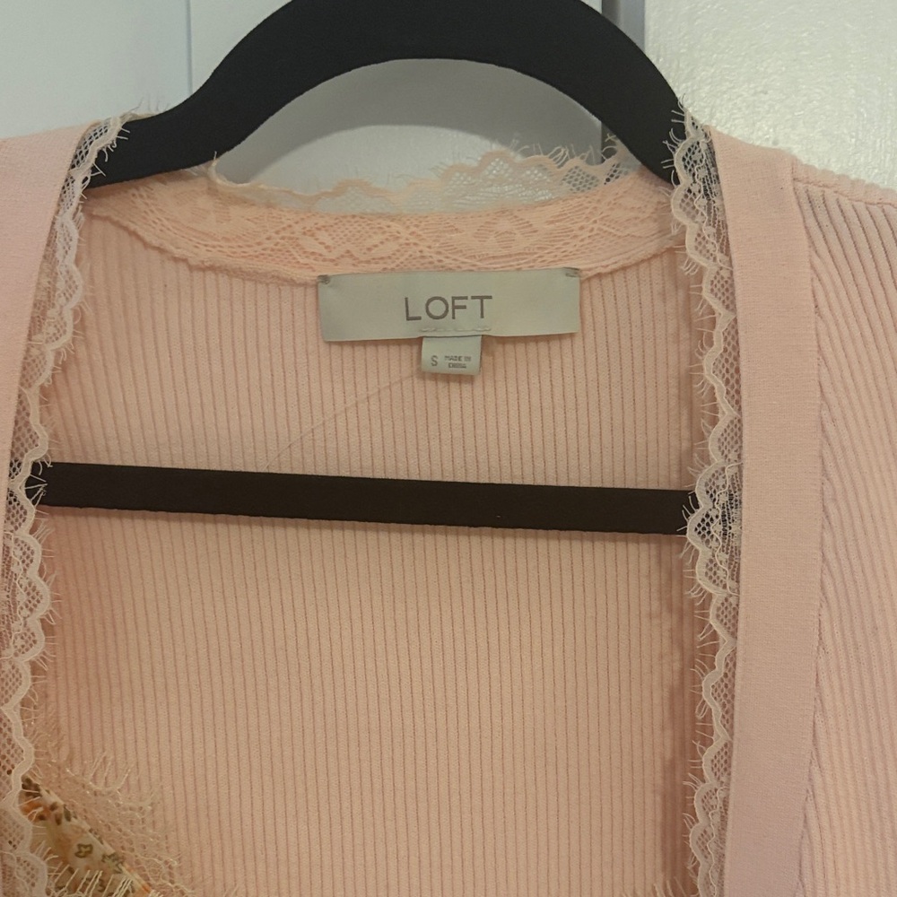 LOFT maxi dress and sweater.  The dress is a 00 and sweater is a small - Picture 5 of 5